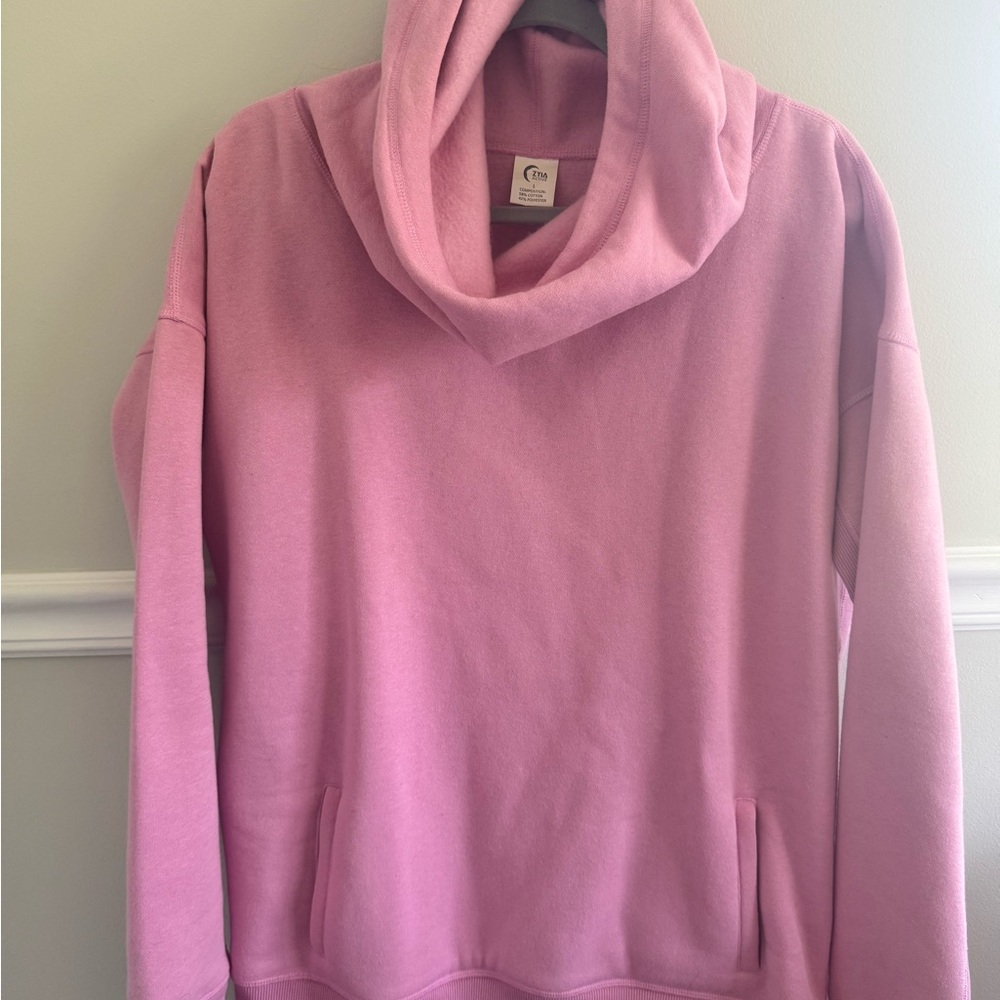 Zyia Pink Hoodie - Large, NWOT